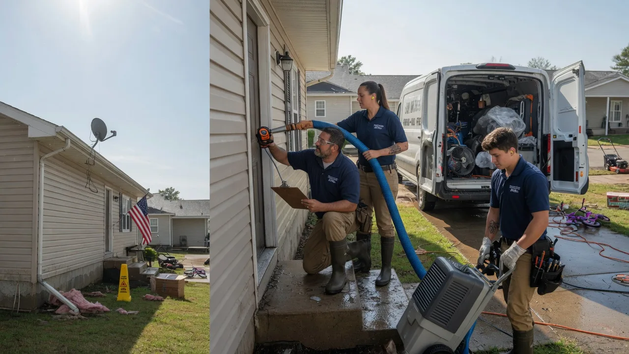 Ceiling Water Damage Restoration in Sumerco, WV near me